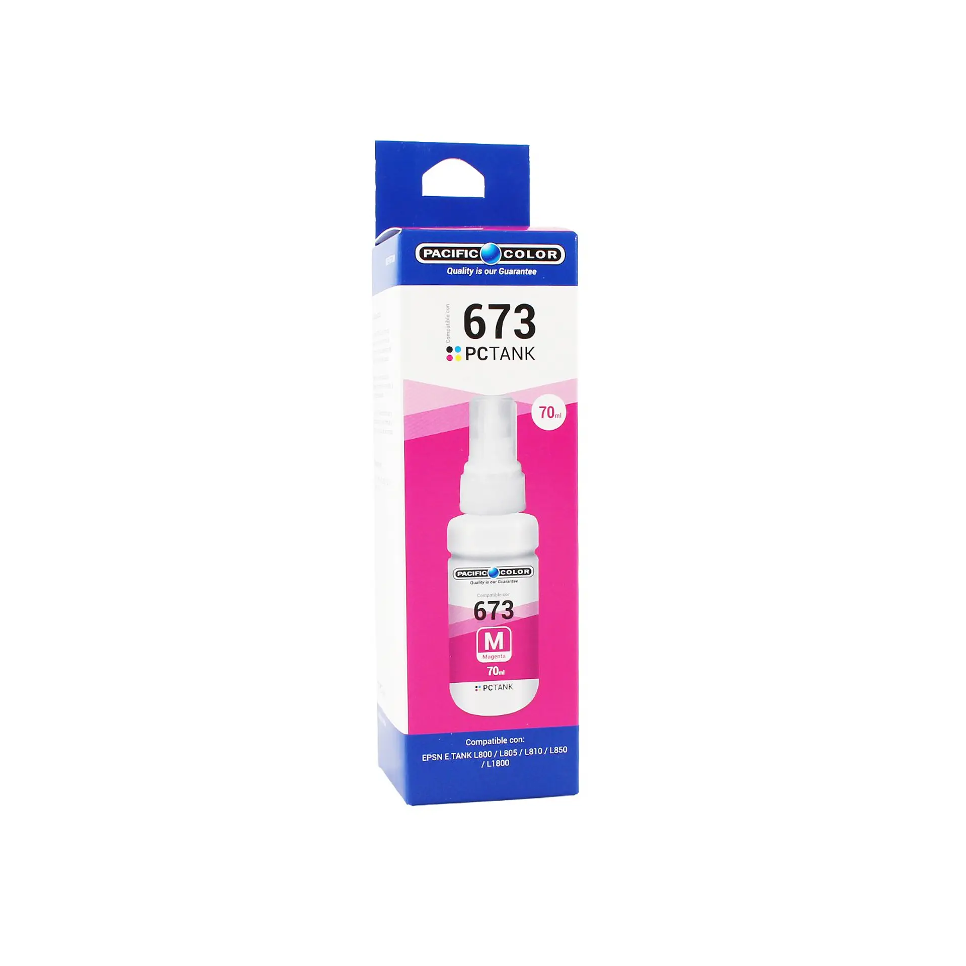 Tinta Pacific Color 673 Magenta 70 ml para Epson 1