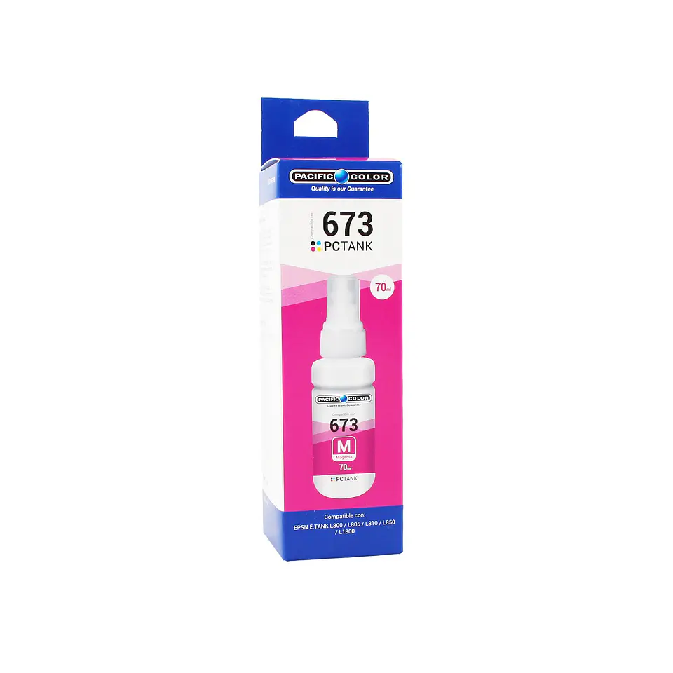 Tinta Pacific Color 673 Magenta 70 ml para Epson 1