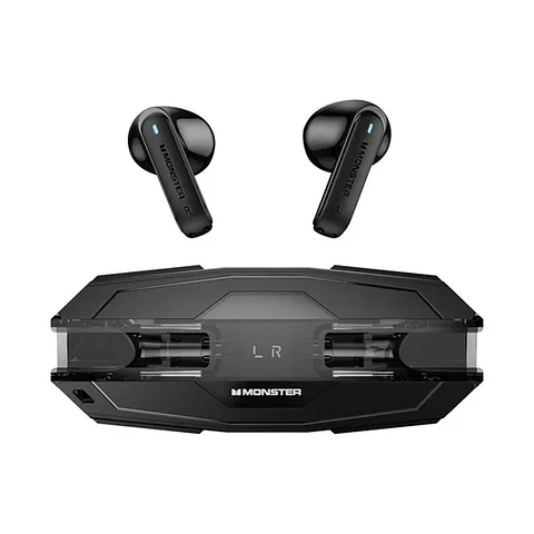 Audífonos Monster XKT08 Pro Gris y Negro