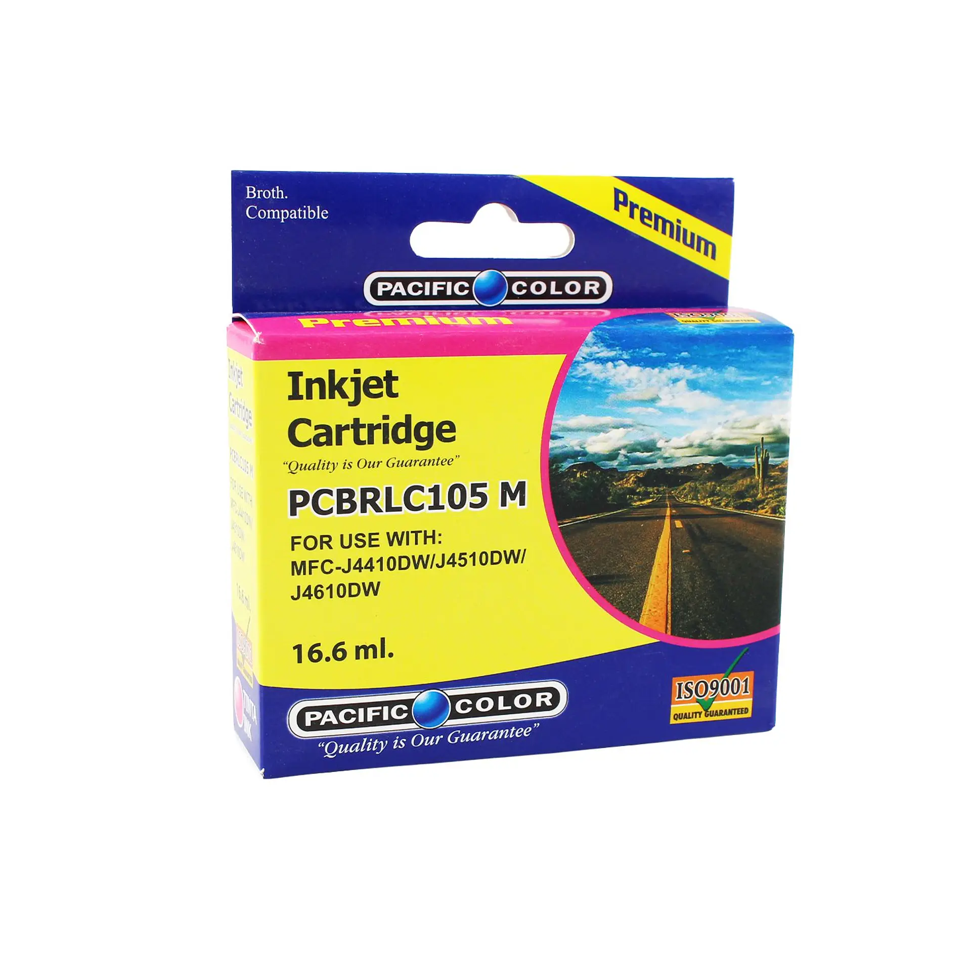 Cartucho Pacific LC105M Magenta 16,6 ml para Brother 1