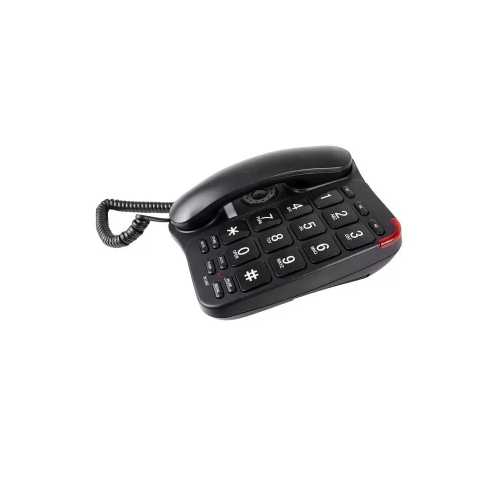 Teléfono de sobremesa Tecnolab TL089 negro 2
