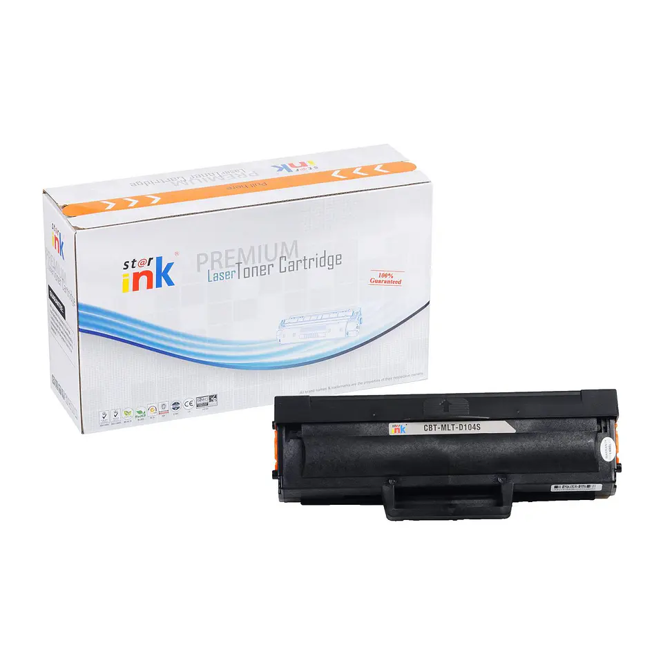 Tóner Starink MLT-D104S negro para Samsung 1