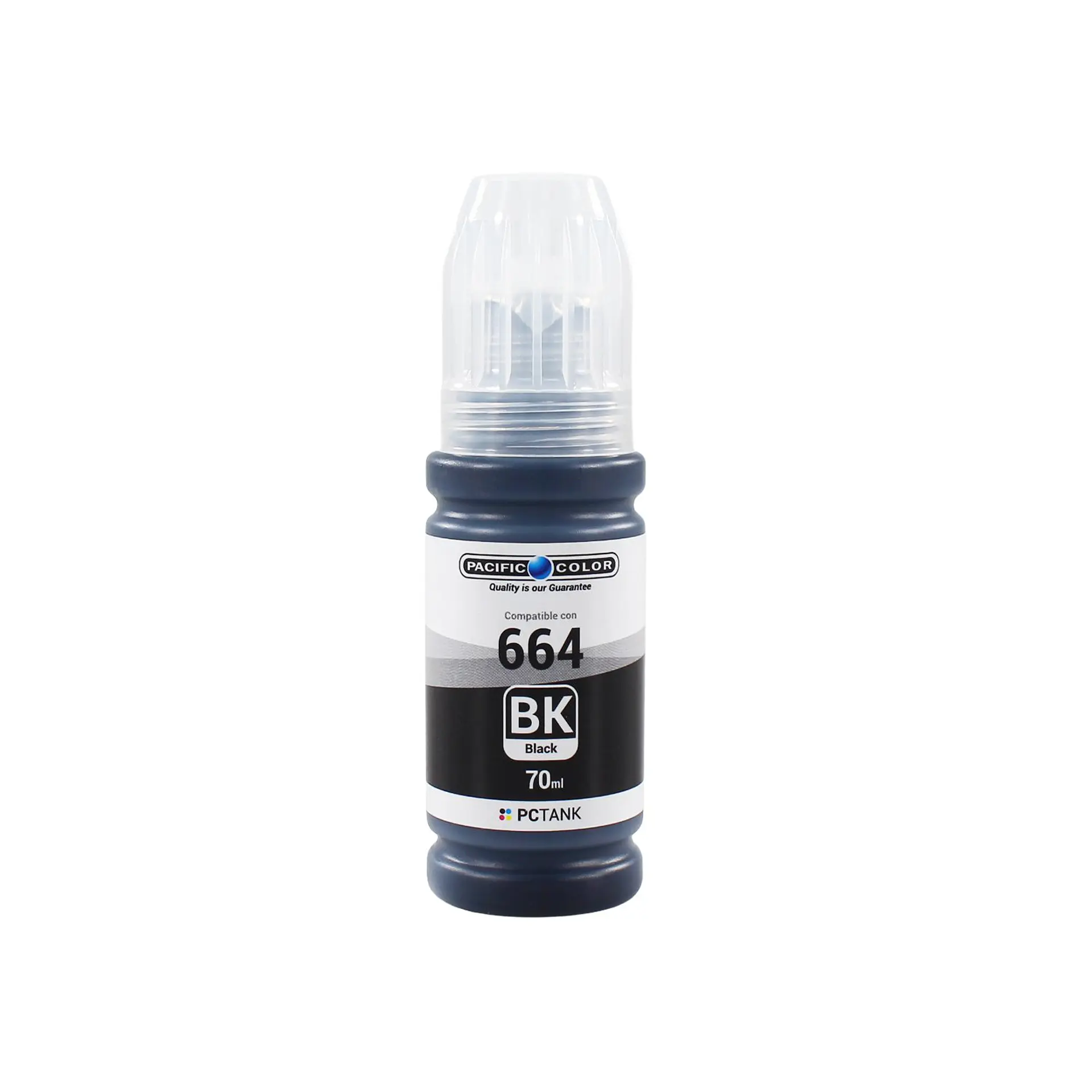 Tinta Pacific Color 664 negra 70 ml para Epson 2