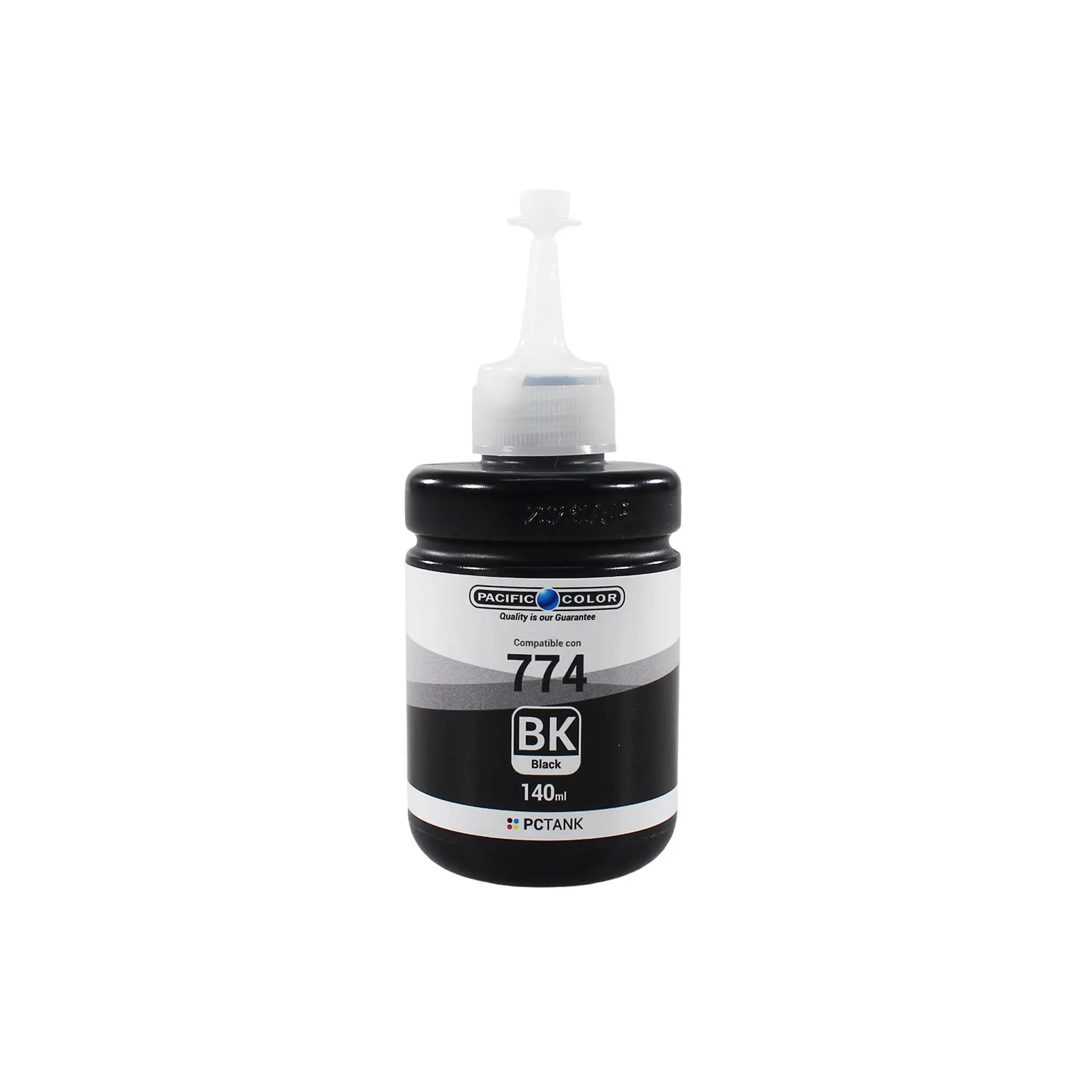 Tinta Pacific Color 774 negra 140 ml para Epson 2