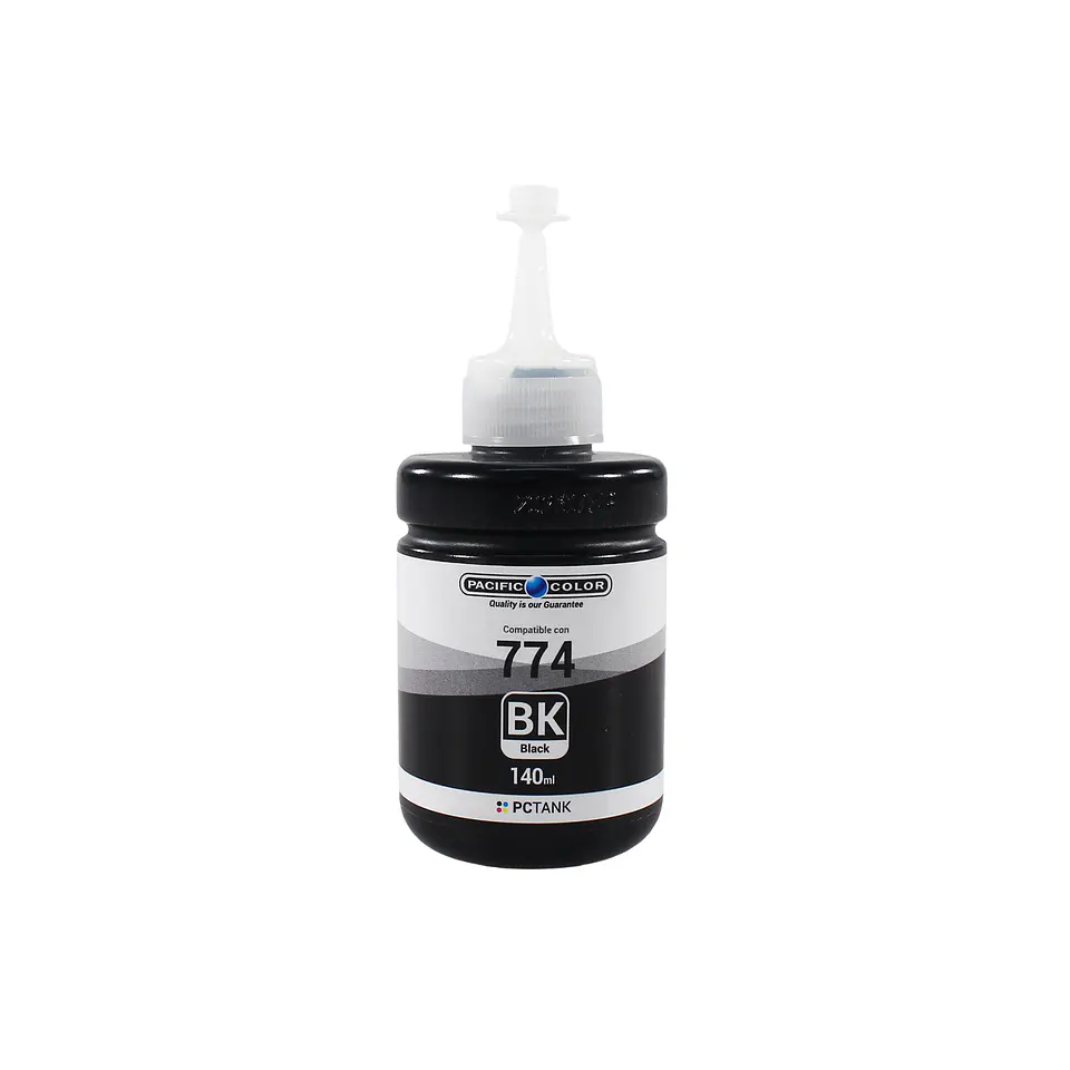 Tinta Pacific Color 774 negra 140 ml para Epson 2