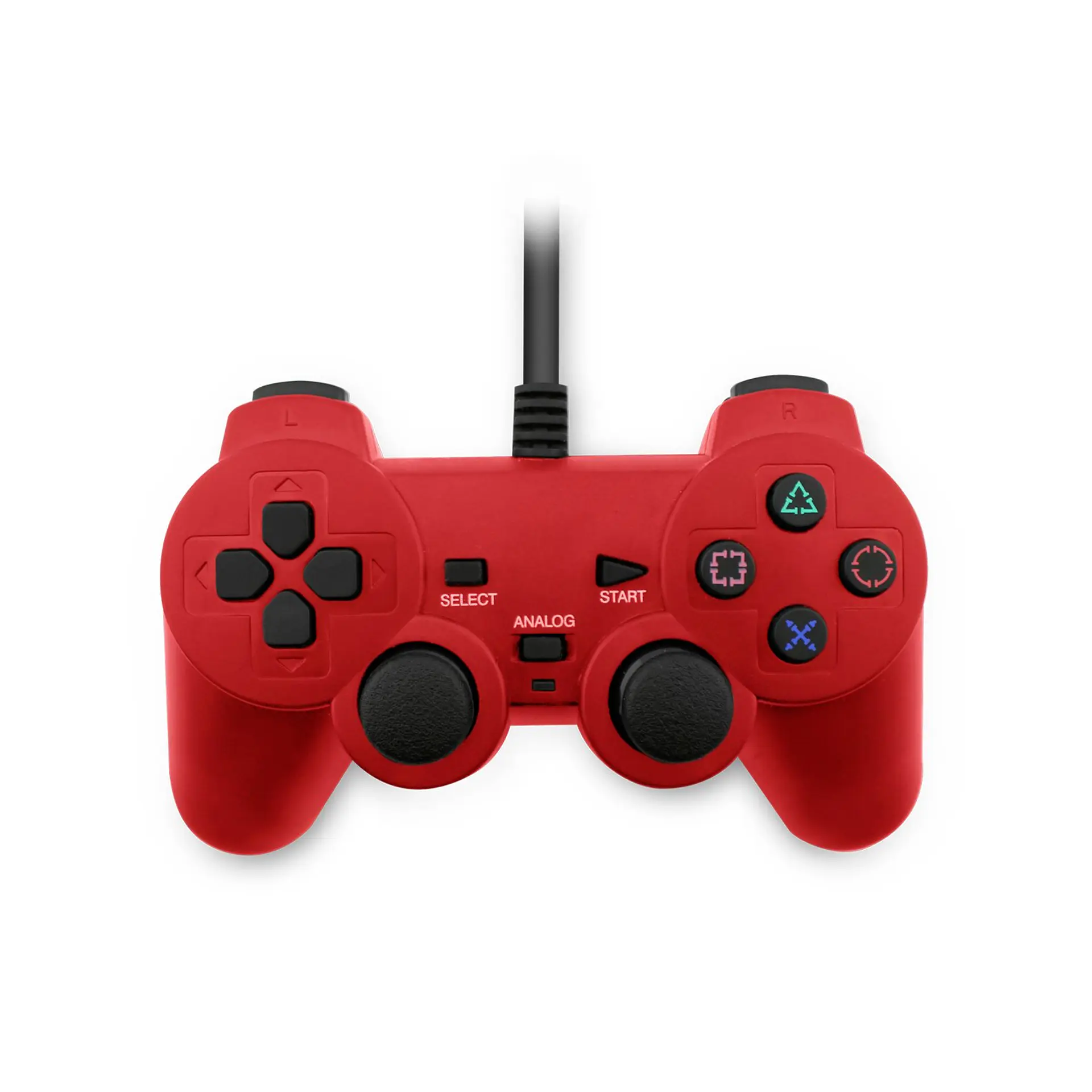 Control de juegos Dblue USB rojo para PC 1