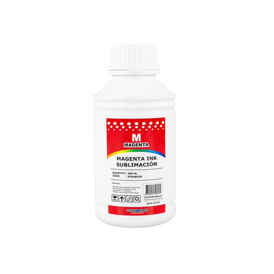 Tinta de sublimación Pacific Color magenta 500 ml 1