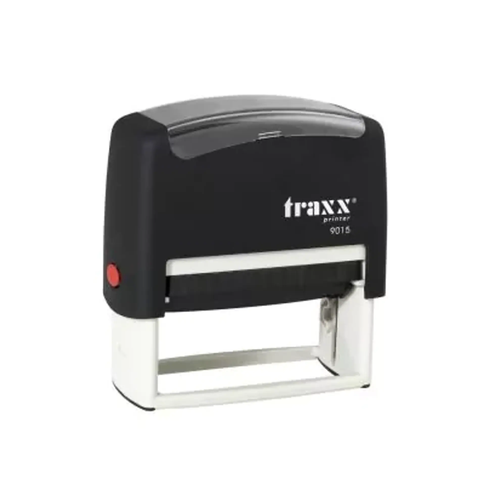 Timbre autoentintado personalizable Traxx 9015 negro 1