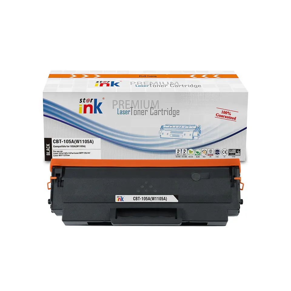 Tóner StarInk 105A negro para HP 1