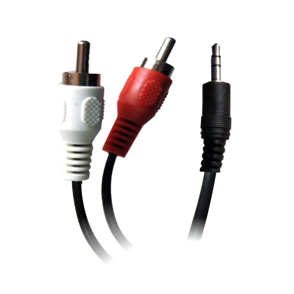 Cable de audio Dblue 3,5 mm a 2 RCA 1,8 m 1