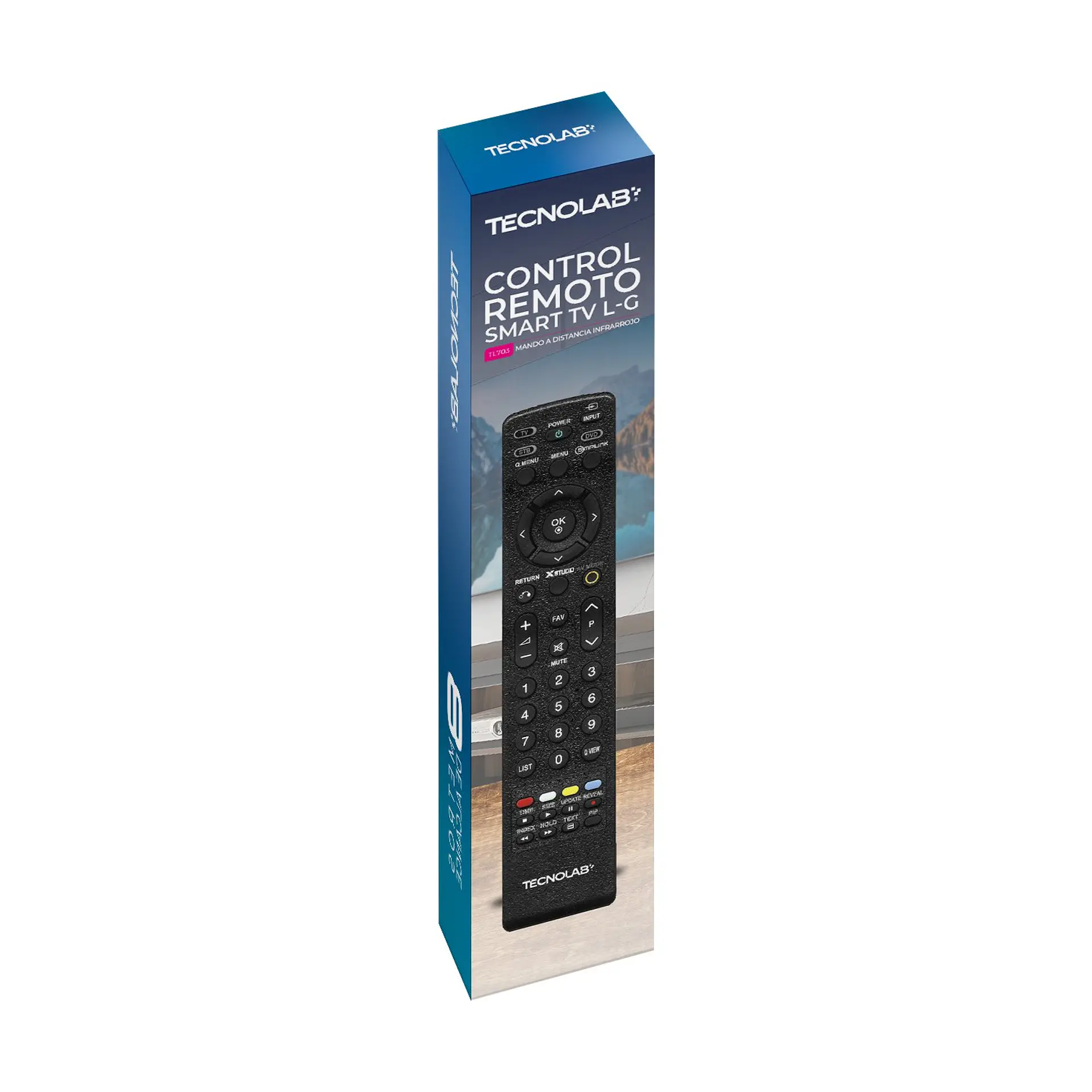 Control remoto infrarrojo Tecnolab TL703 para Smart TV LG 1