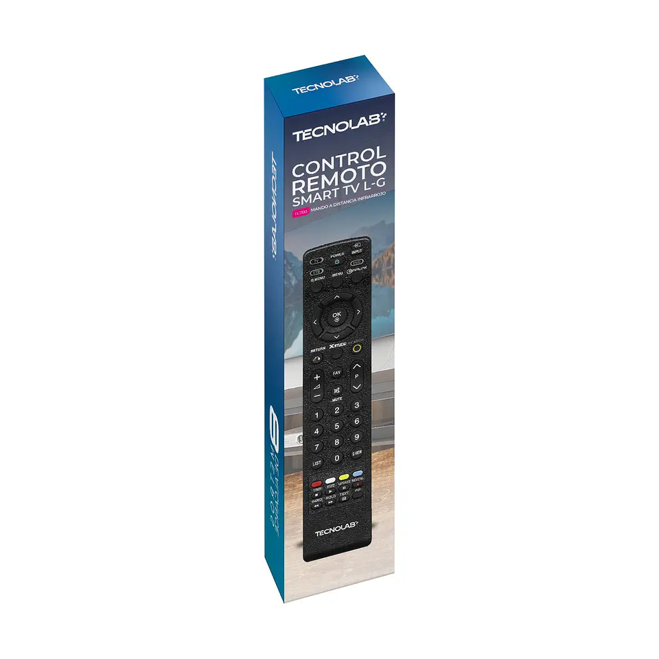 Control remoto infrarrojo Tecnolab TL703 para Smart TV LG 1