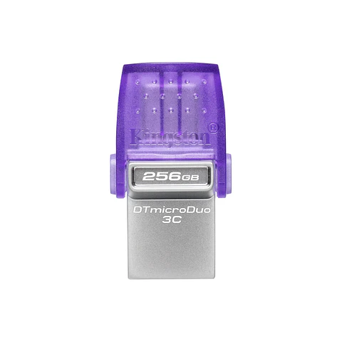 Pendrive Kingston microDuo 3C 256GB USB-A y USB-C Por Mayor