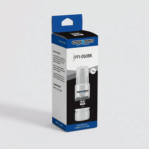 Tinta Pacific Color PFI-050BK negro, 70 ml