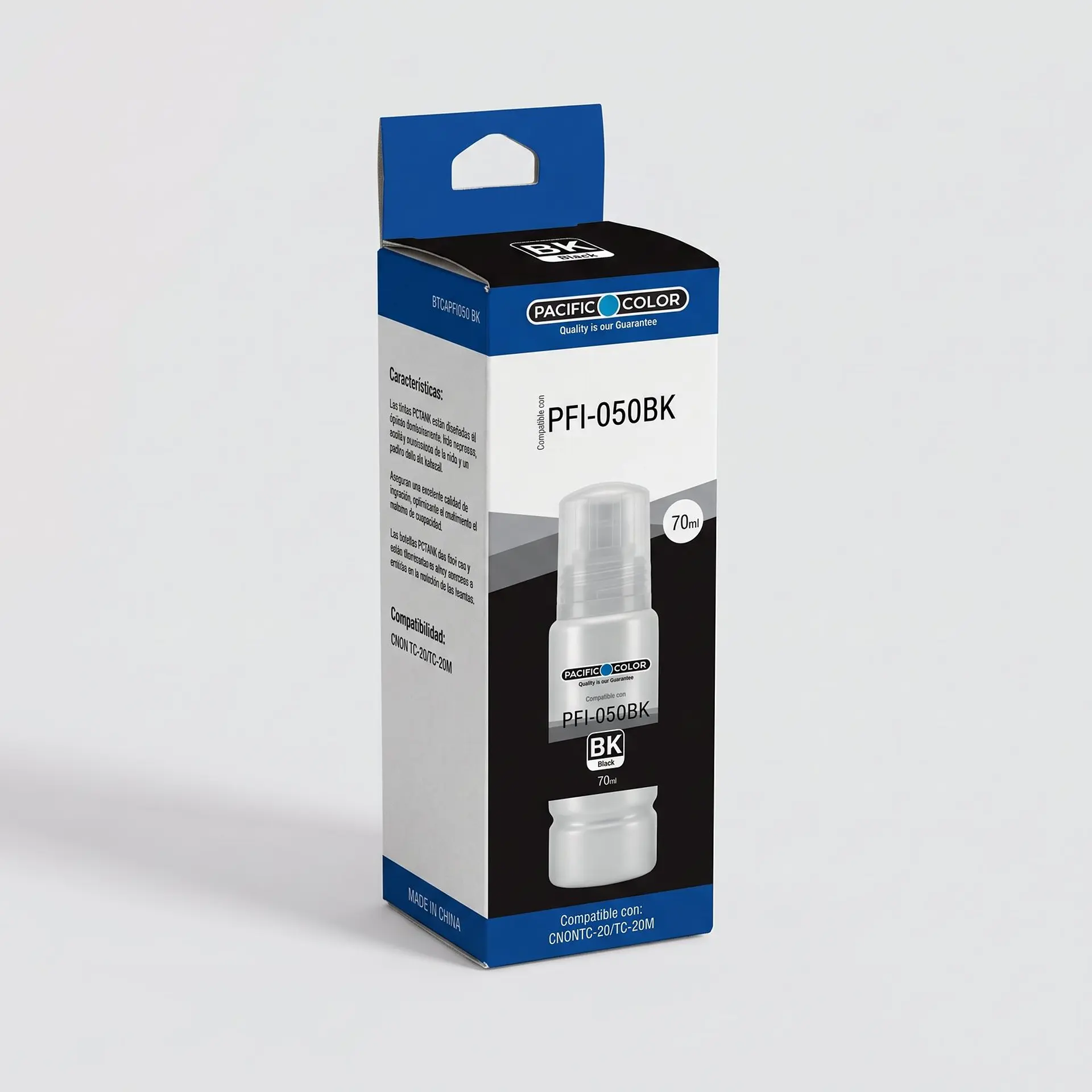 Tinta Pacific Color PFI-050BK negro, 70 ml 1