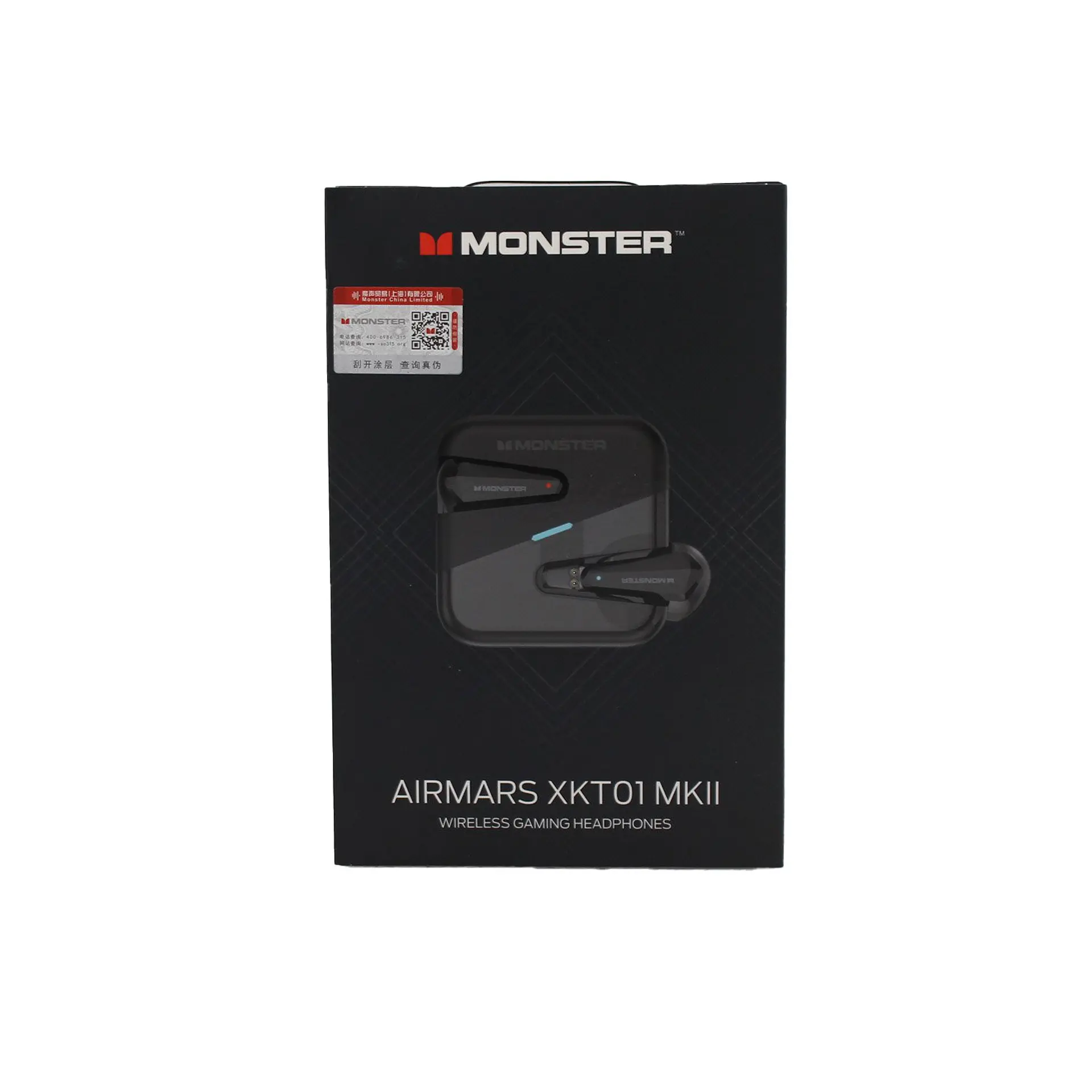 Audífonos inalámbricos Monster AirMars XKT01 MKII negros 1