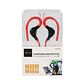 Audífonos Dblue DBABLUE220R Bluetooth rojo y negro - Miniatura 2