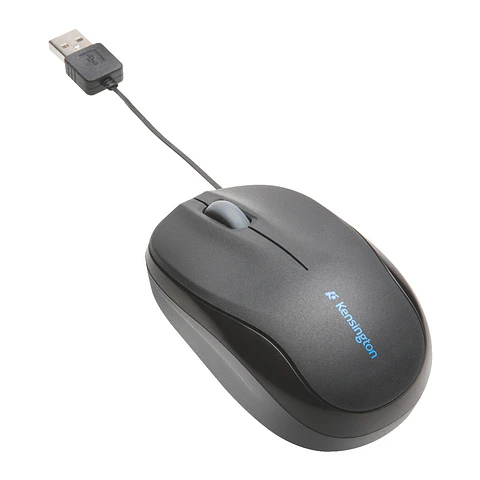 Mouse USB Retráctil Kensington Pro Fit Mobile 1000 DPI por Mayor