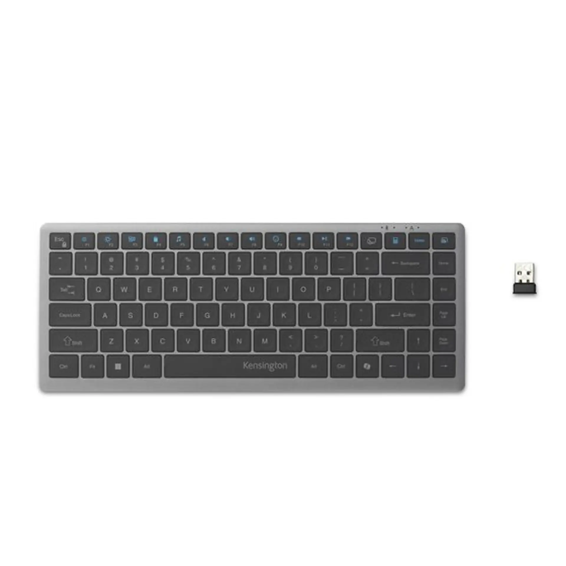 Teclado Inalámbrico Compacto Kensington KB435 EQ Recargable por Mayor 1
