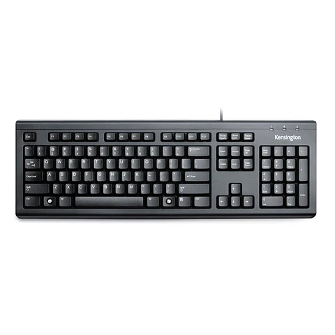 Teclado USB Kensington For Life Antiderrame Español Negro por Mayor