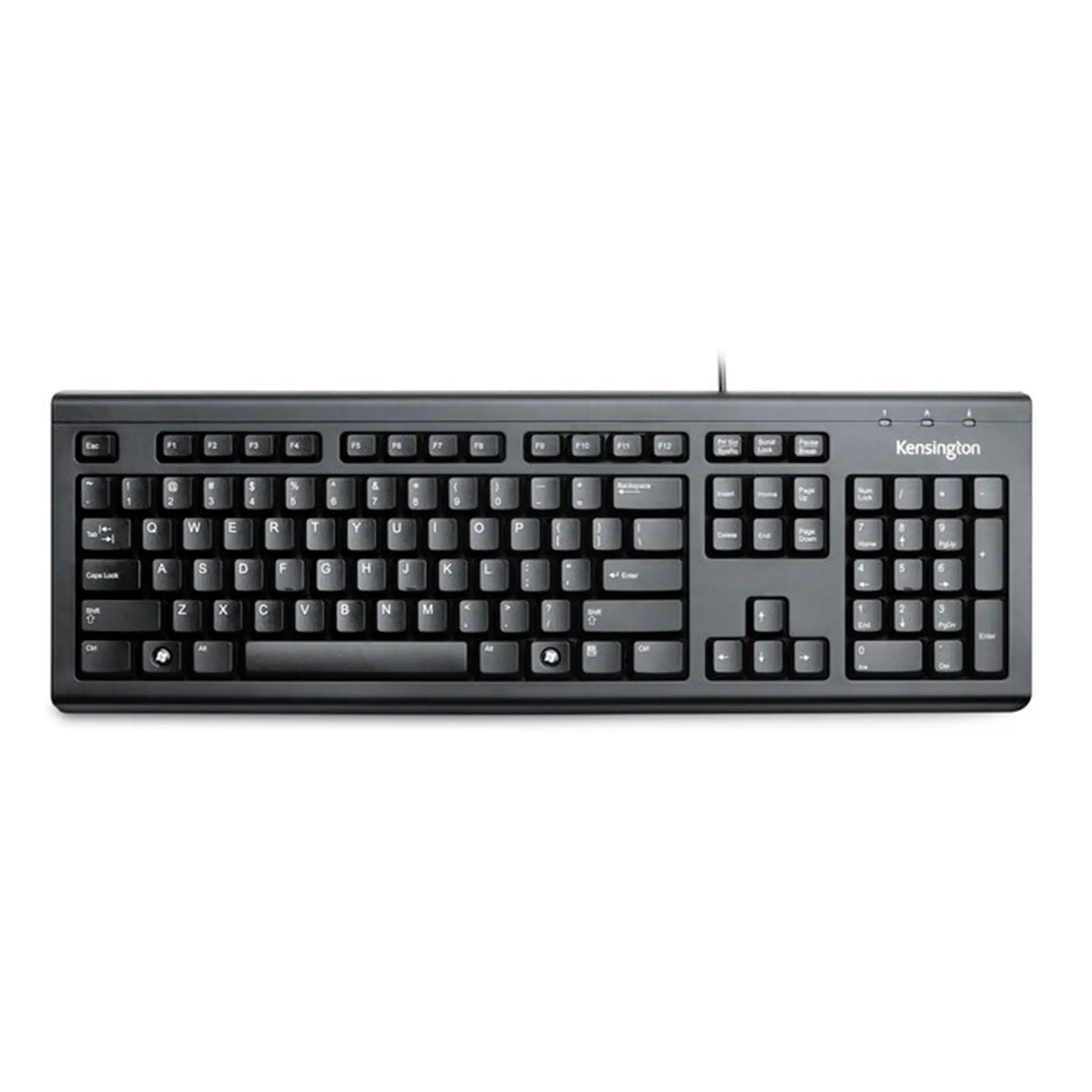 Teclado USB Kensington For Life Antiderrame Español Negro por Mayor 1