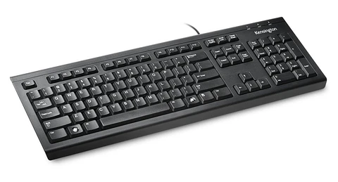 Teclado USB Kensington For Life Antiderrame Español Negro por Mayor