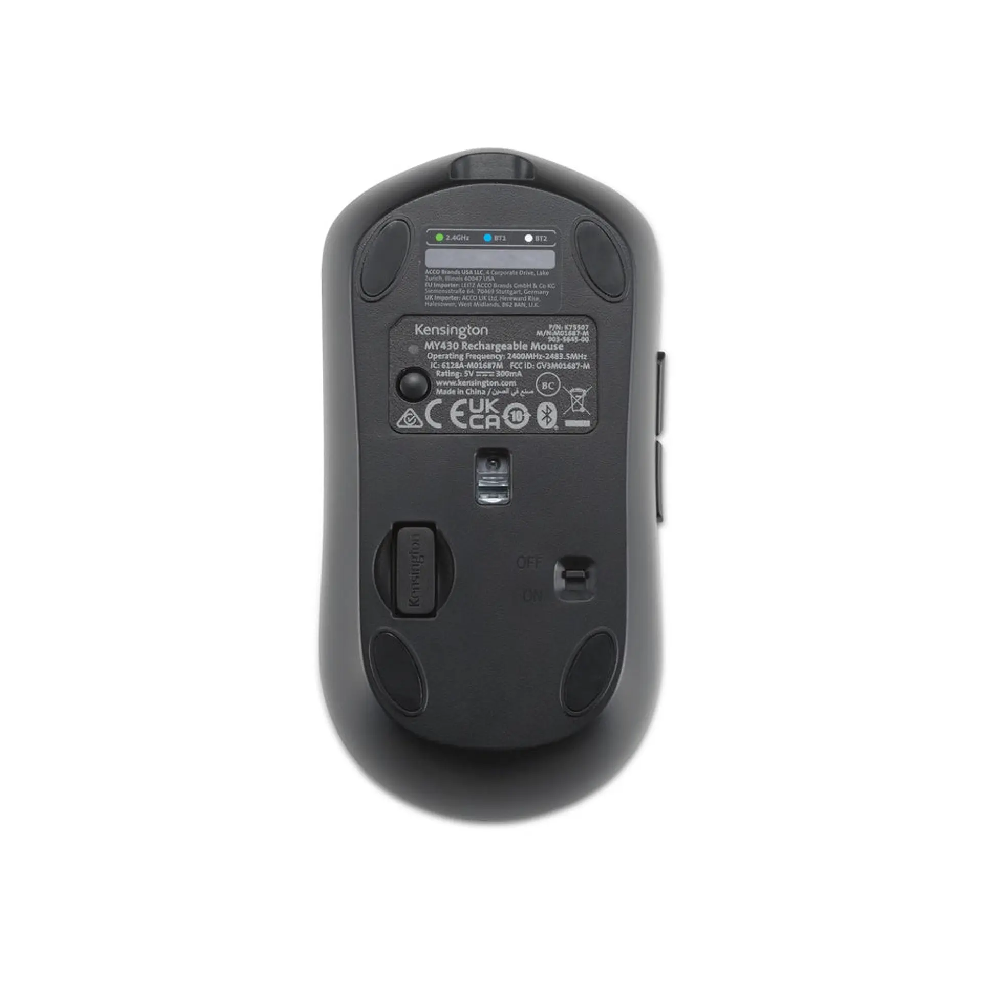Mouse Inalámbrico Recargable Kensington MY430 EQ Multidispositivo por Mayor 3