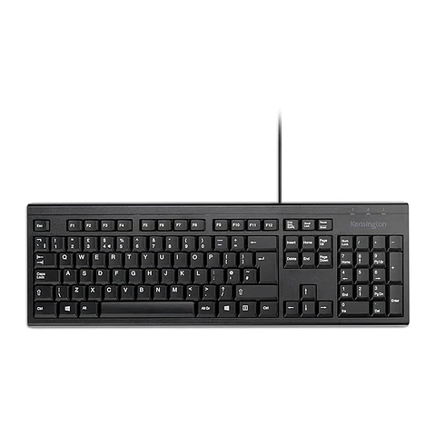 Teclado USB Kensington KB100 EQ Español Antiderrame por Mayor