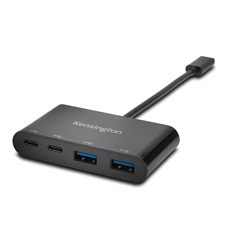 Hub USB-C Kensington CH1000 con 2 USB-A y 2 USB-C por Mayor