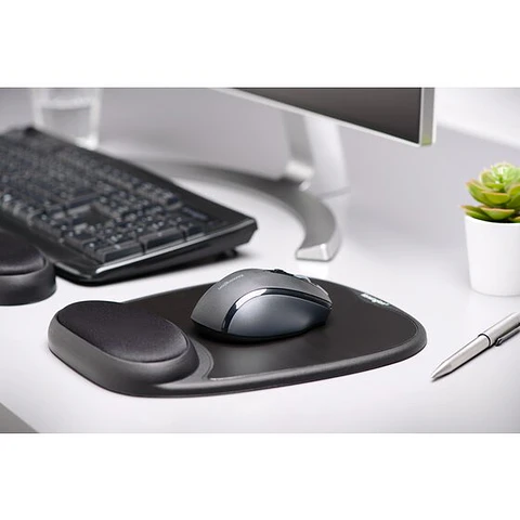 Mouse Pad Kensington Comfort Gel Negro con Apoyamuñecas por Mayor