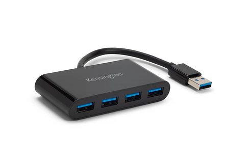 Hub USB Kensington UH4000 USB 3.0 de 4 Puertos por Mayor