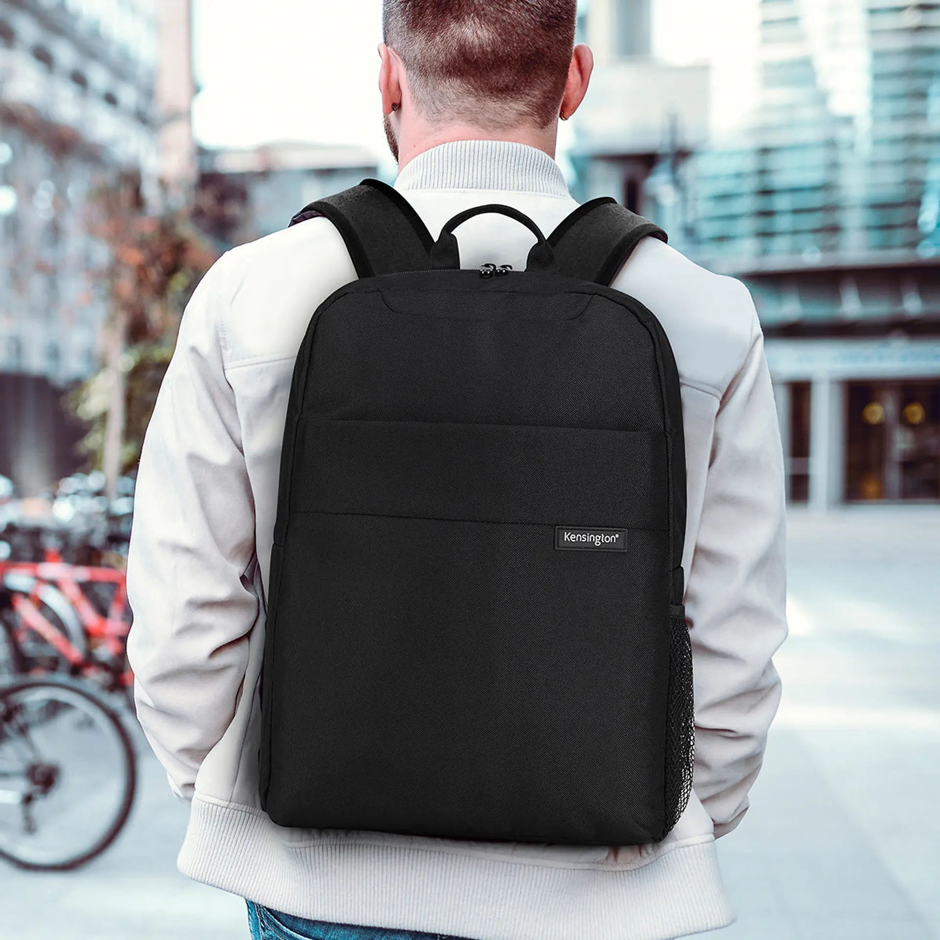 Mochila Kensington Simply Portable Lite 16 Pulgadas Negra por Mayor 2