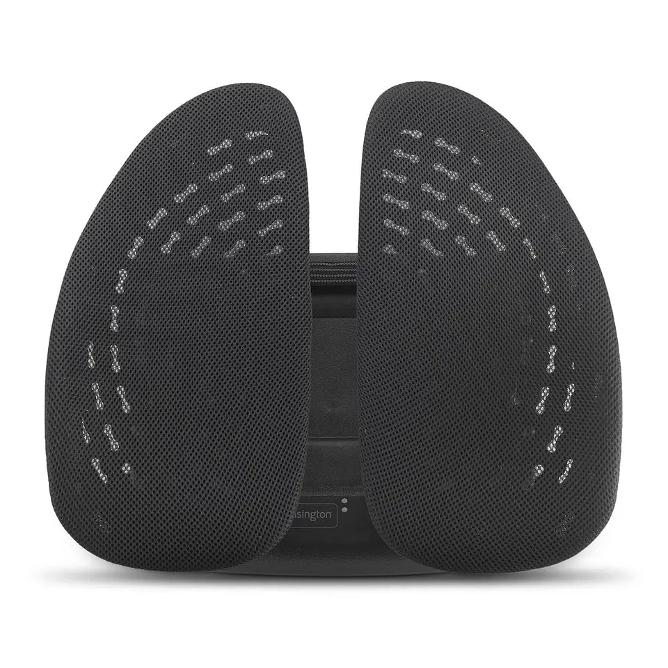 Respaldo Lumbar Kensington SmartFit Conform Negro Ajustable por Mayor 1