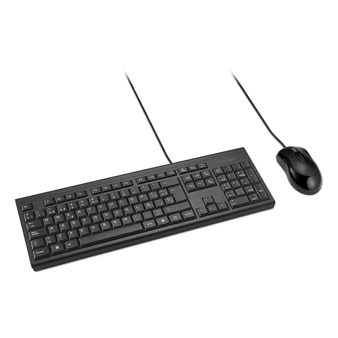 Combo Teclado y Mouse USB Kensington KM100 EQ Español por Mayor