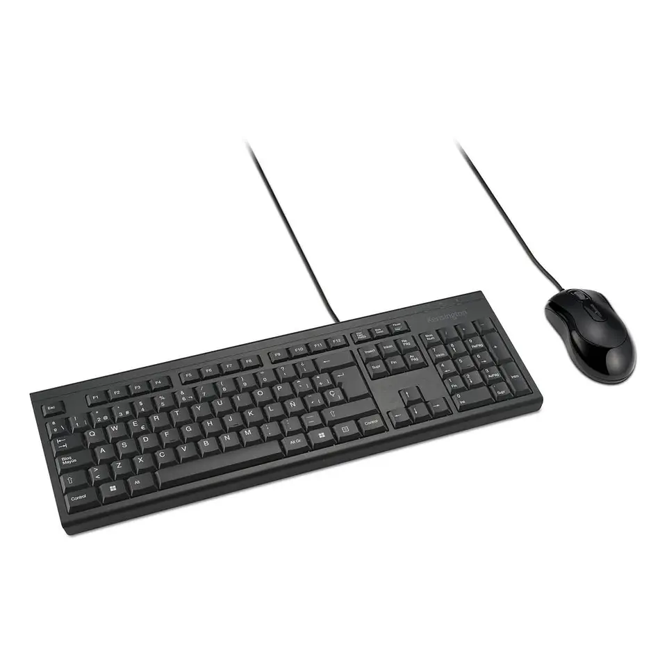 Combo Teclado y Mouse USB Kensington KM100 EQ Español por Mayor 1