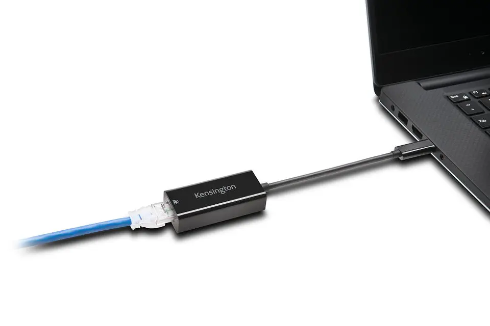 Adaptador USB-C a Ethernet Kensington CA1100E Gigabit por Mayor 3
