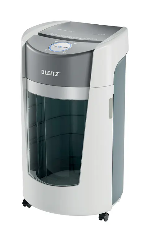 Trituradora de Papel Leitz IQ OptiMax Office 10 Hojas P5 35 L por Mayor