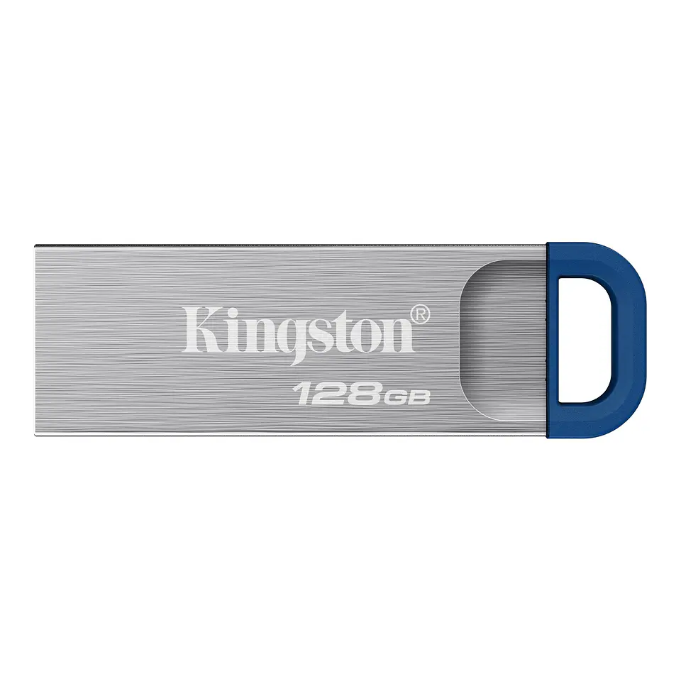 Pendrive Kingston DataTraveler Kyson G2 128GB USB 3.2 Gen 1 220MB/s Metálico por mayor 1