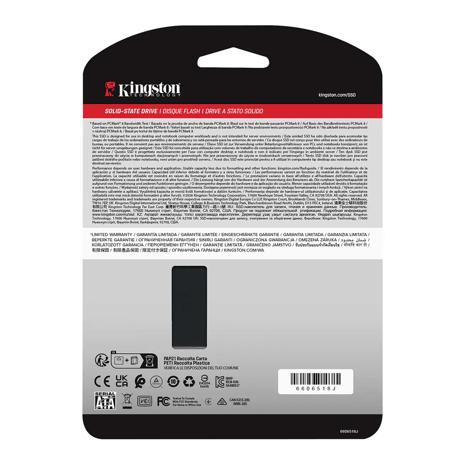 SSD Kingston A400 240GB SATA III 2,5″ por mayor 3