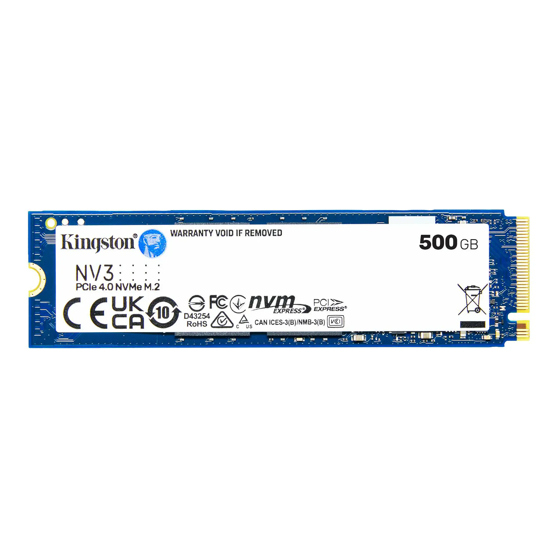 SSD Kingston NV3 500GB M.2 2280 NVMe PCIe 4.0 por mayor 1