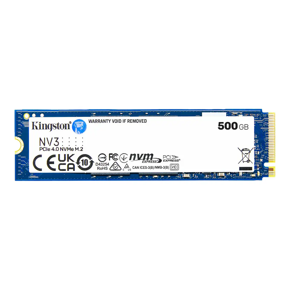 SSD Kingston NV3 500GB M.2 2280 NVMe PCIe 4.0 por mayor 1