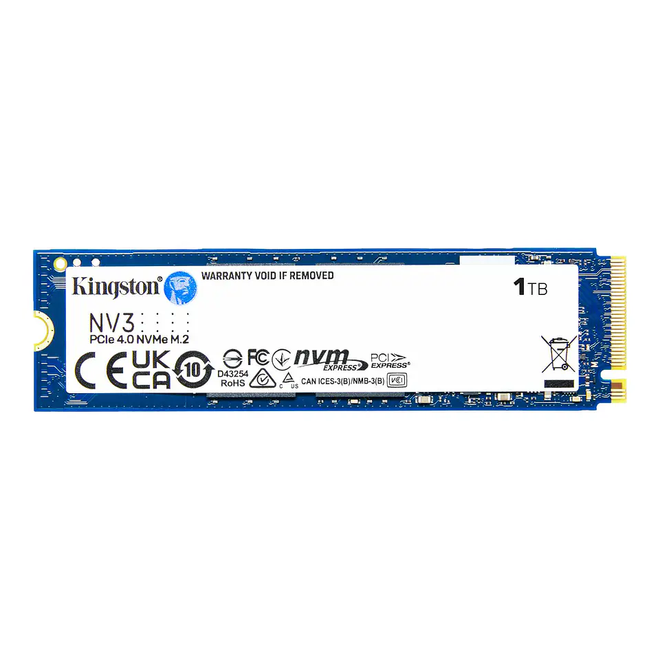SSD Kingston NV3 1TB M.2 2280 NVMe PCIe 4.0 por mayor 1