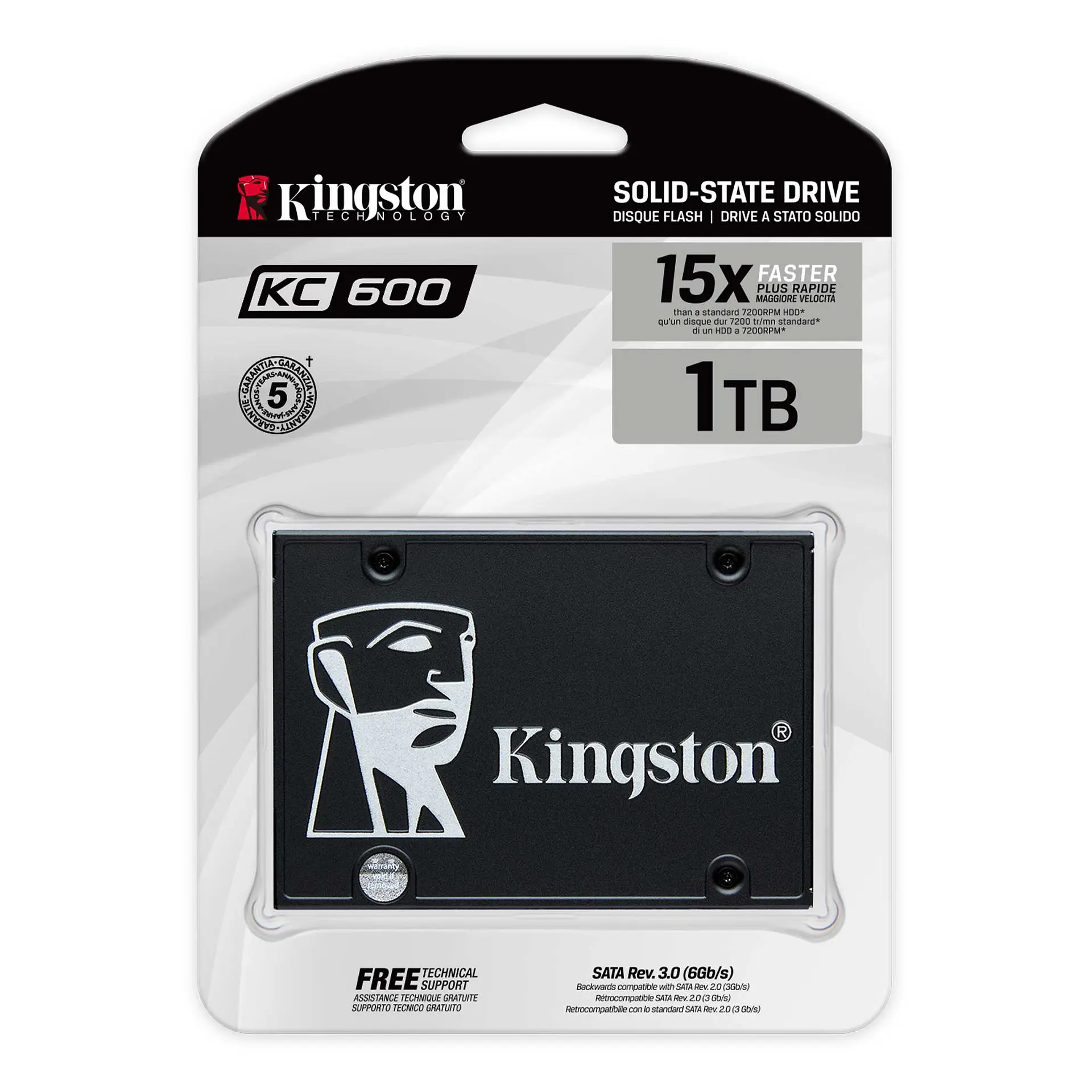SSD Kingston KC600 1TB SATA III 2,5″ por mayor 3
