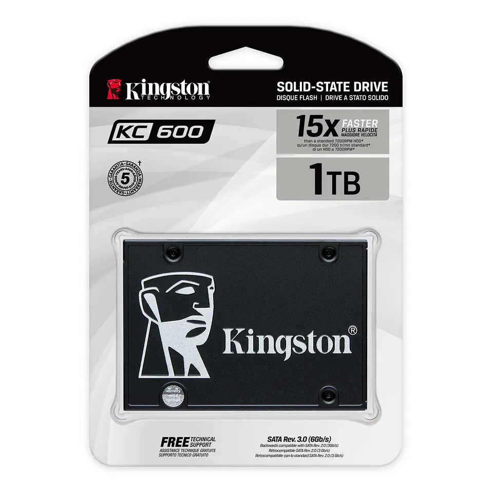 SSD Kingston KC600 1TB SATA III 2,5″ por mayor 3