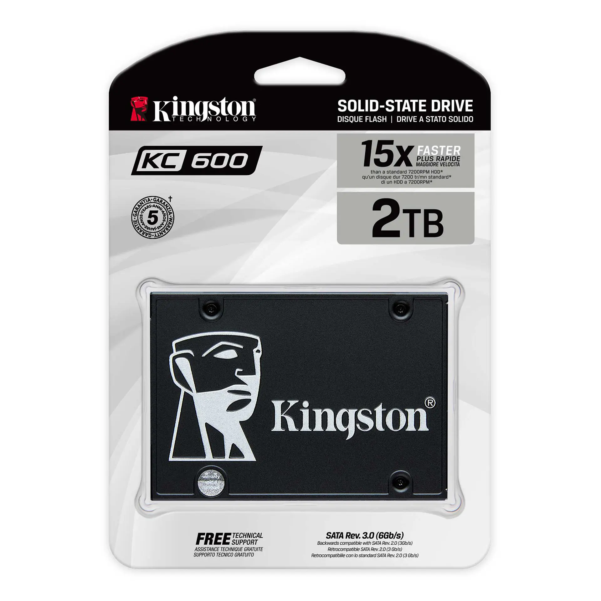SSD Kingston KC600 2TB SATA III 2,5″ por mayor 3