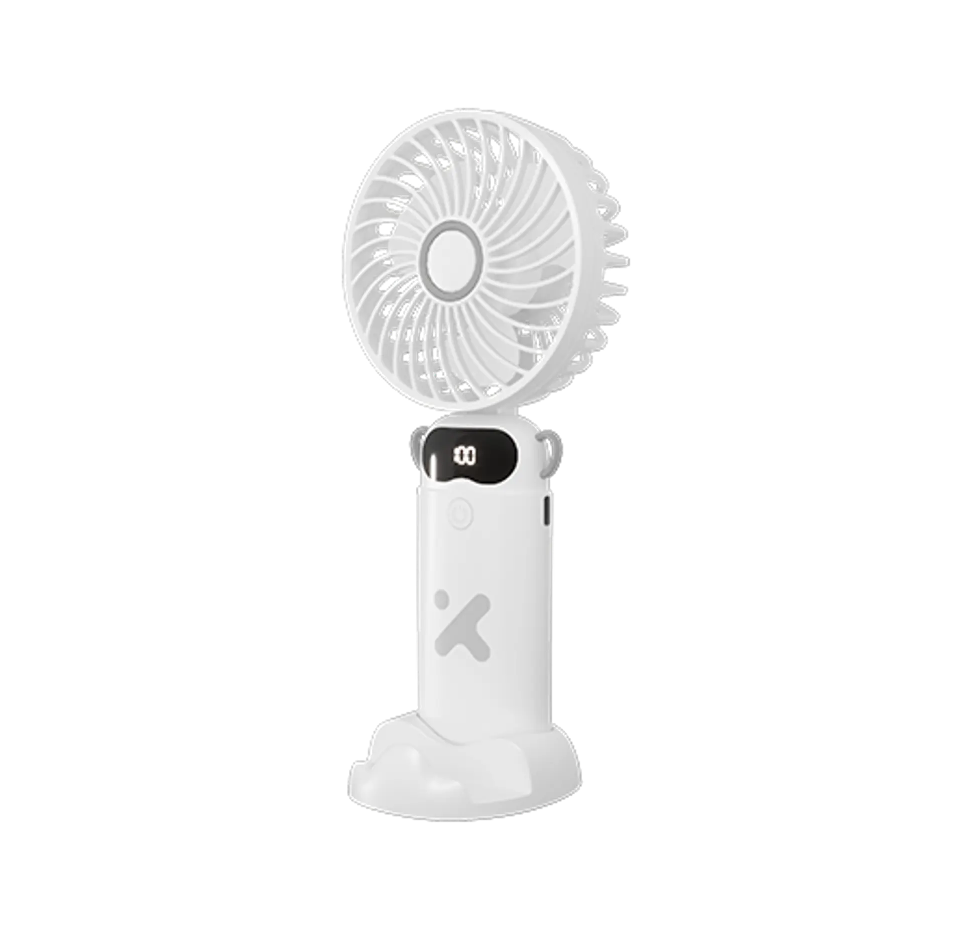 Ventilador portátil Xtech XTA-900 recargable blanco por Mayor 1