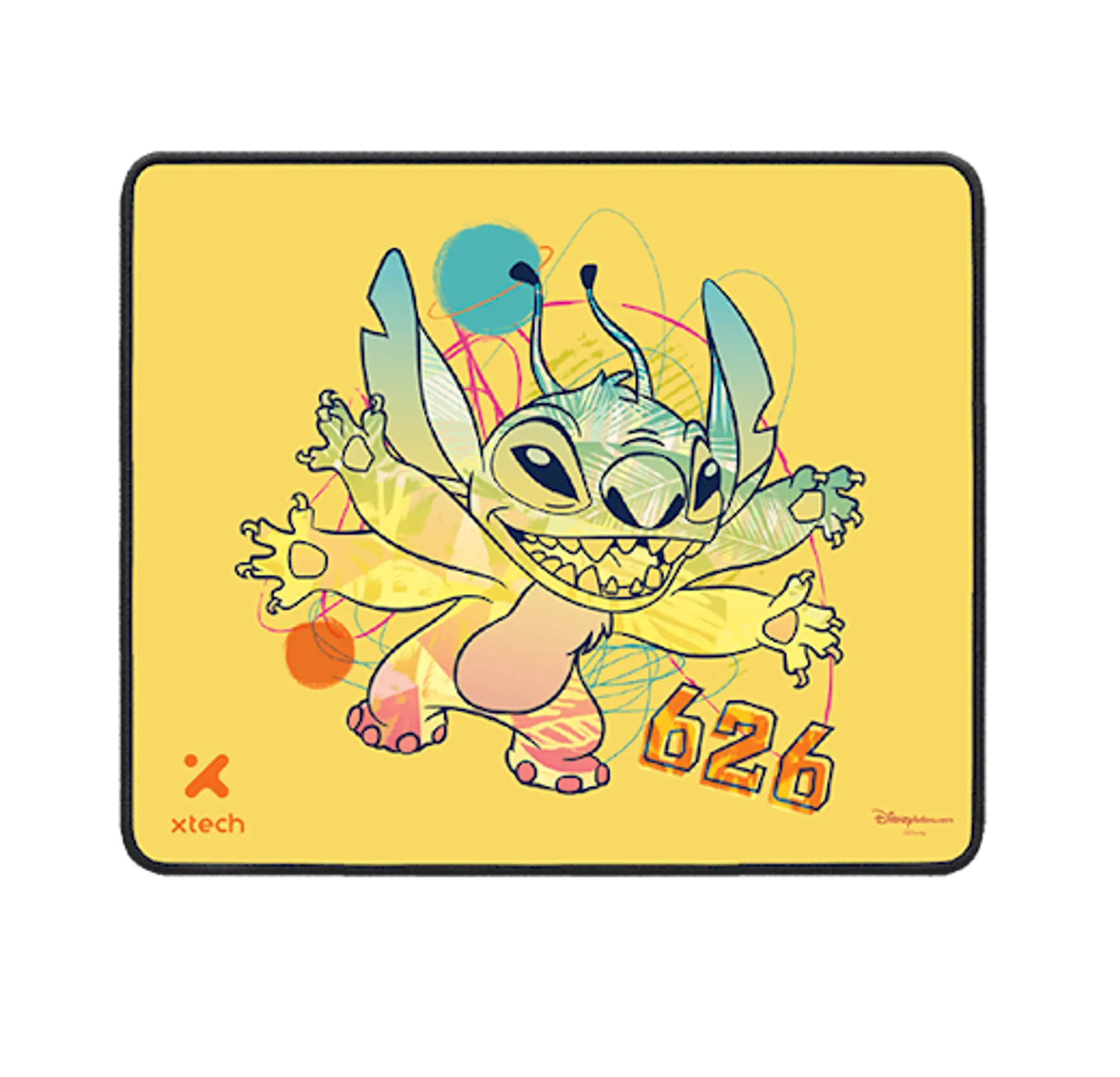 Mousepad Xtech XTA-D100ST-YL Disney Stitch amarillo por Mayor 1