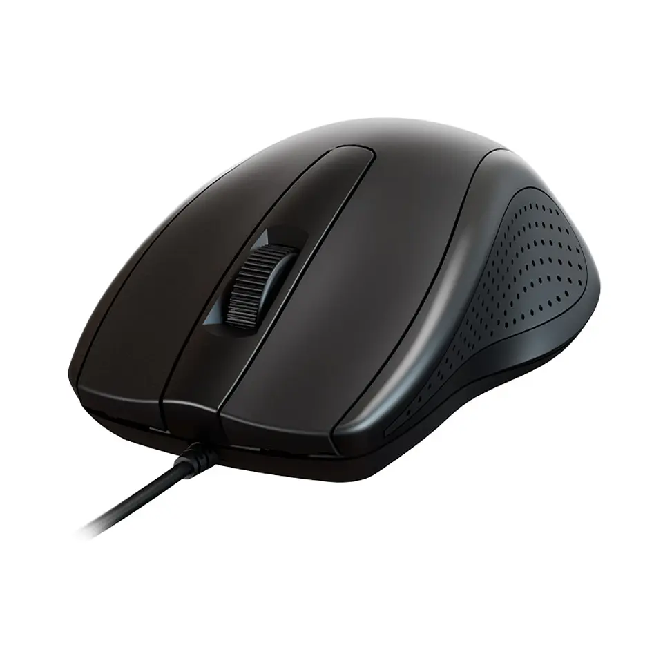 Mouse Xtech XTM-206 USB 1200 DPI ambidiestro negro por Mayor 1