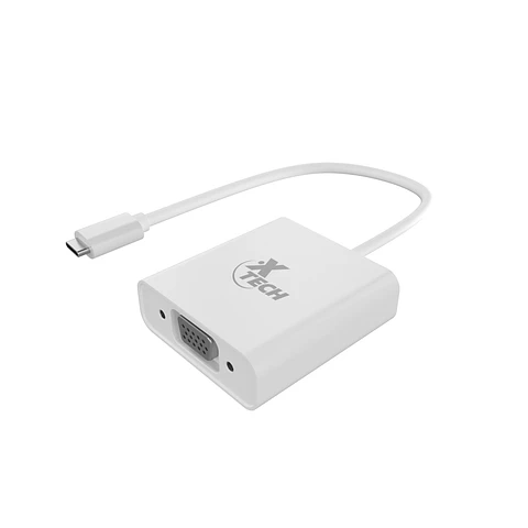 Adaptador Xtech XTC-551 USB-C a VGA 1080p 60 Hz blanco por Mayor