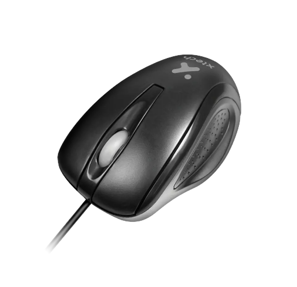 Mouse Xtech XTM-175 USB 1000 DPI de 3 botones negro por Mayor 1